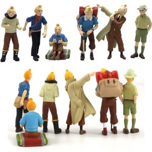 فیگور تن تن Tin Tin ست 6 عددی