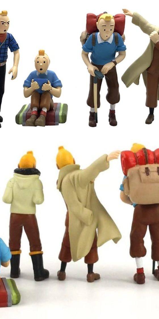 فیگور تن تن Tin Tin ست 6 عددی