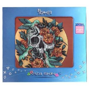 خرید برچسب کنسول PS4 FAT مدل Skelet رنگ خاکستری