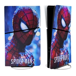 برچسب کنسول PS5 SLIM (GO) طرح spider-man