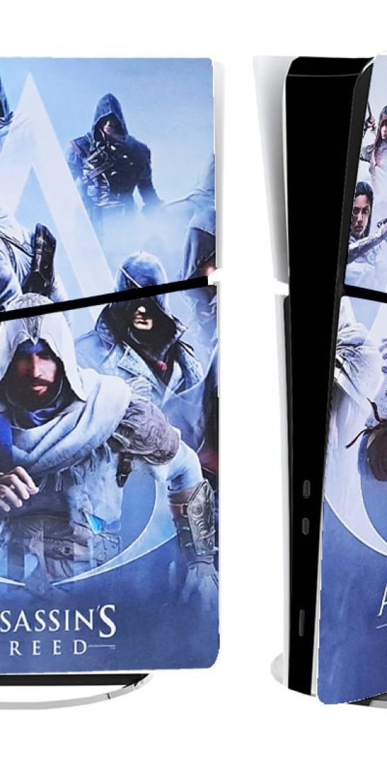 برچسب کنسول PS5 SLIM (GO) طرح ASSASSINS CREED