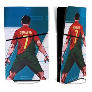 برچسب کنسول PS5 SLIM (GO) طرح رونالدو