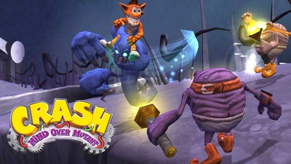 گیم پلی بازی ایکس باکس 360 Crash Mind over Mutant