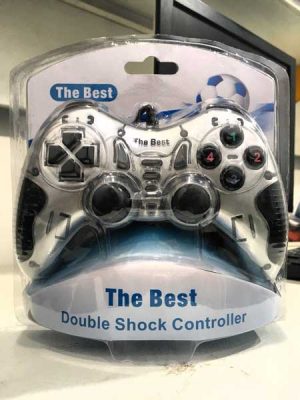 دسته بازی شوکدار فانتزی نقره ای The Best