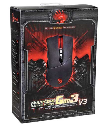 موس گیمینگ A4TECH Bloody V3M Gaming Mouse - Image 2