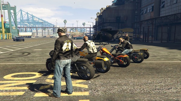 گرافیک بازی Motorcycle Club