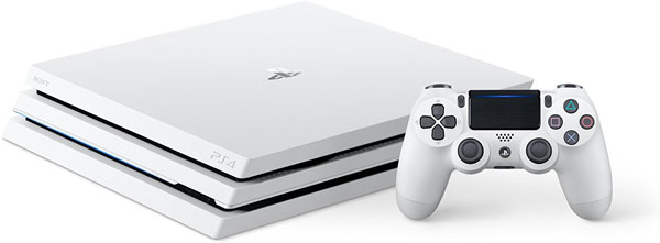 کنسول پلی استیشن ۴ پرو سفید ۱ ترابایت ریجن ۲ PS4 Pro Region 2 CUH 7116B WHITE 1TB