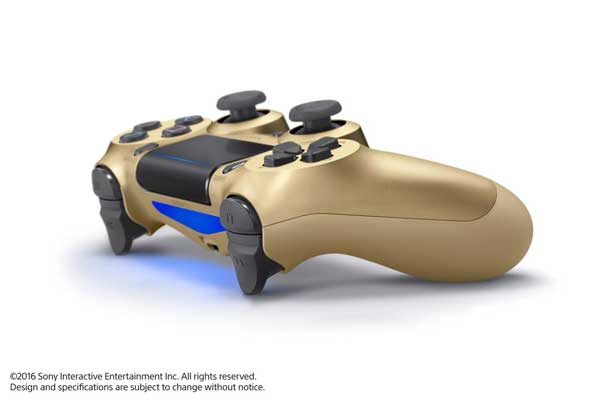 دسته بازی پلی استیشن ۴ طلایی سری جدید DUALSHOCK 4 GOLD SLIM