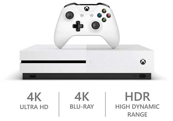 کنسول بازی ایکس باکس وان اس سفید Xbox One S 500GB Console