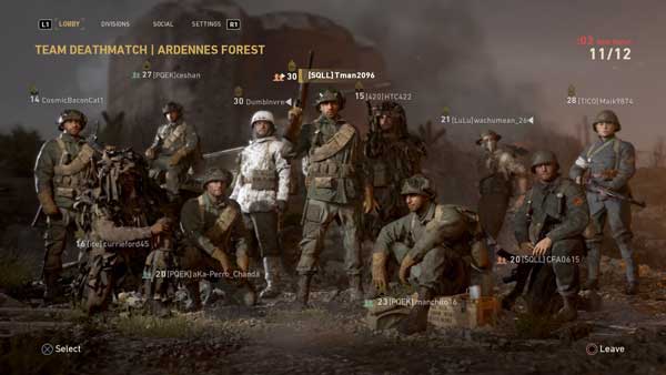 کارکترهای بازی Call of Duty WWII Xbox One
