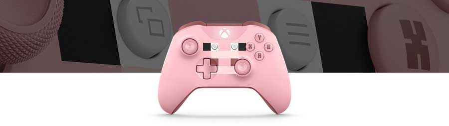 دسته بازی ایکس باکس وان اس مدل MINECRAFT PIG