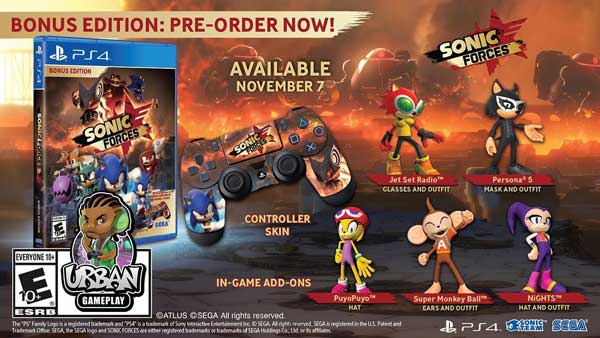 بازی پلی استیشن 4 Sonic Forces