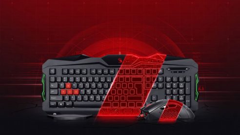 طراحی منحصر به فرد کیبورد و موس گیمینگ A4Tech Bloody B2100
