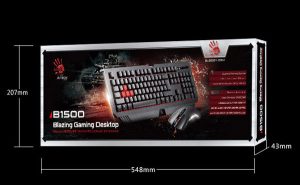 کیبورد و موس گیمینگ A4tech Bloody B1500 Blazing