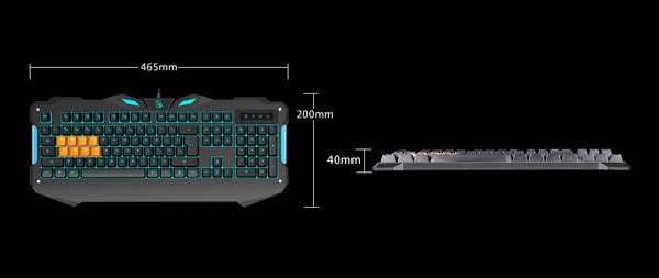 طراحی سایزبندی گیمینگ کیبورد گیمینگ A4tech Bloody B328