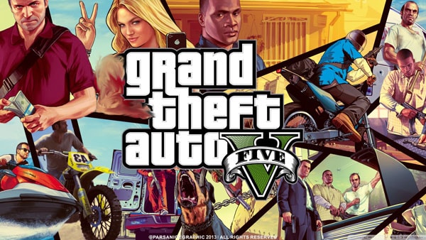 ماگ گیمینگ طرح Grand Theft Auto 5
