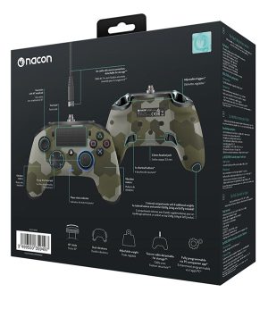 خرید دسته بازی PS4 ناکن پرو مدل Green War