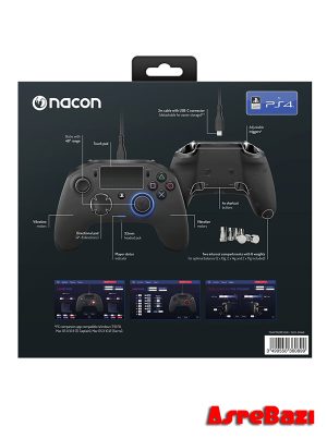 خرید دسته بازی ناکن پرو مشکی مدل Revolution Pro