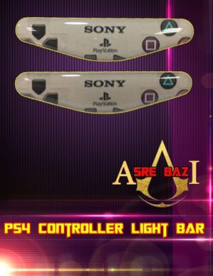 لایت بار ژله ای رنگی 2 تایی گیم پد پلی استیشن 4 طرح (Sony)