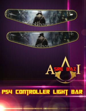 لایت بار ژله ای رنگی 2 تایی گیم پد پلی استیشن 4 طرح (Bloodborne)