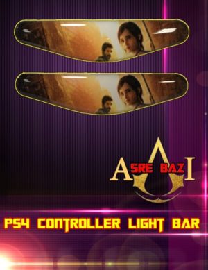 لایت بار ژله ای رنگی 2 تایی گیم پد پلی استیشن 4 طرح (Left 4 Dead)