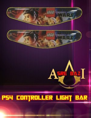 لایت بار ژله ای رنگی 2 تایی گیم پد پلی استیشن 4 طرح (Lego Star Wars: The Force Awakens)