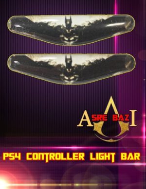 لایت بار ژله ای رنگی 2 تایی گیم پد پلی استیشن 4 طرح (Batman)