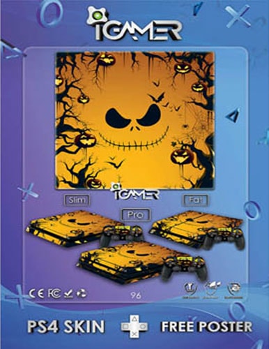 برچسب بدنه پلی استیشن 4 آی گیمر اسلیم دسته پوستر بازی هدیه