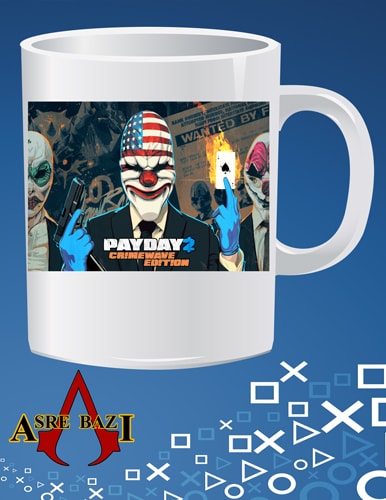 -asrebazi ماگ گیمینگ طرح Payday 2