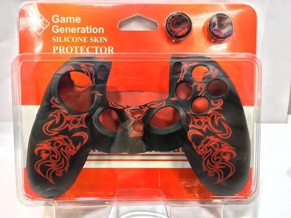 روکش محافظ دسته پلی استیشن 4 Red Dragon Silicone Cover - Image 3