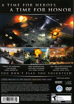 بازی Medal of Honor ویژه کنسول PS2