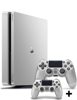 PLAYSTATION 4 SLIM 500GB SILVER BUNDLE