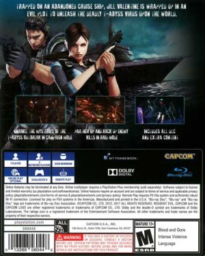 Resident Evil Revelations Ps4