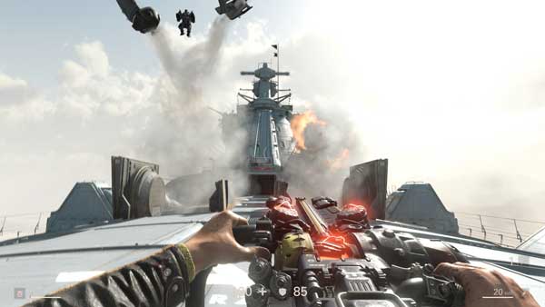 محیطهای متنوع در مراحل بازی Wolfenstein II The New Colossus PS4