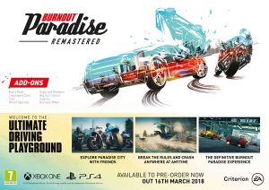 بازی پلی استیشن 4 Burnout Paradise Remastered