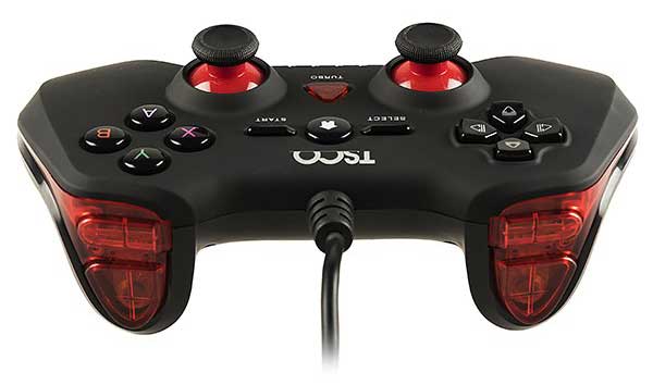 طراحی زیبای دسته بازی سیم دار Tsco TG 115