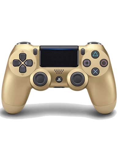 دسته بازی پلی استیشن ۴ طلایی سری جدید DUALSHOCK 4 GOLD SLIM
