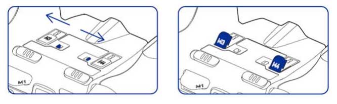 مرحله چهارم برداشتن دکمههای چند کاربره در دسته بازی Razer Raiju PS4