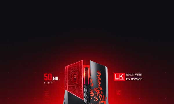 امکانات منحصر به فرد موس گیمینگ A4Tech Bloody A60 Gaming