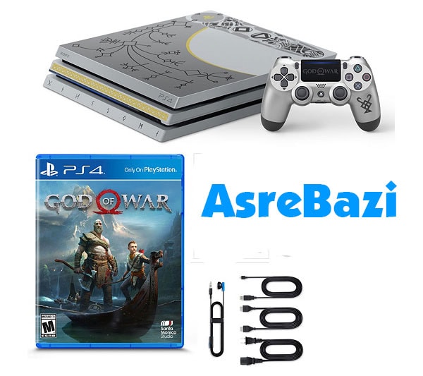 محتویات کنسول پلی استیشن ۴ باندل God of War PS4 Pro Bundle