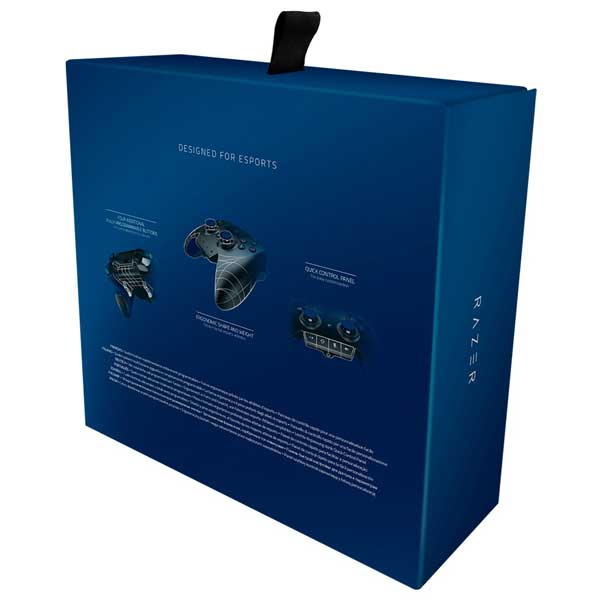 محتویات جعبه دسته بازی Razer Raiju PS4