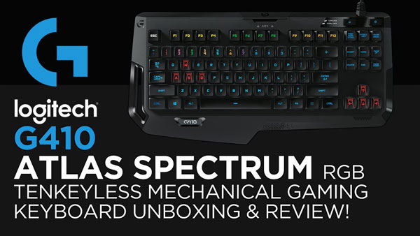کیبورد گیمینگ Logitech G410 Atlas Spectrum