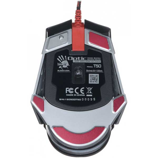 طراحی زیر موس گیمینگ A4TECH Bloody T50 Gaming Mouse