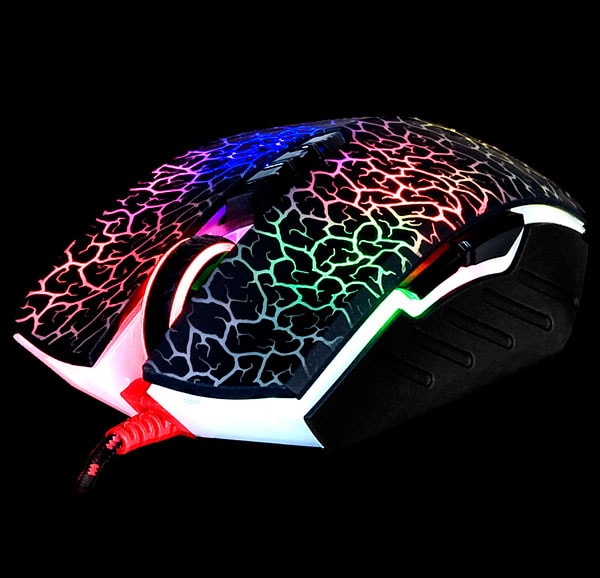 رنگبندی زیبای موس گیمینگ A4Tech Bloody A70 Gaming Mouse