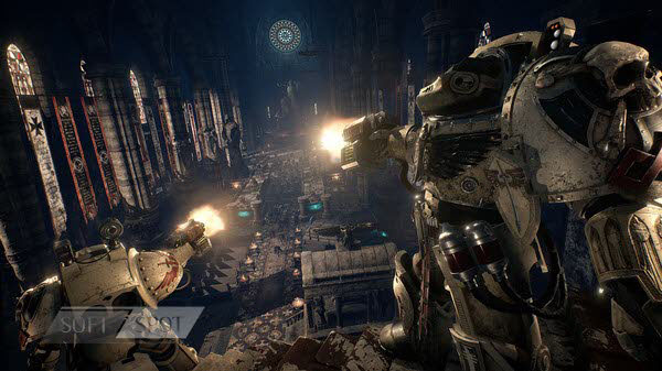 گیم پلی بازی پلی استیشن 4 Space Hulk Deathwing Enhanced Edition