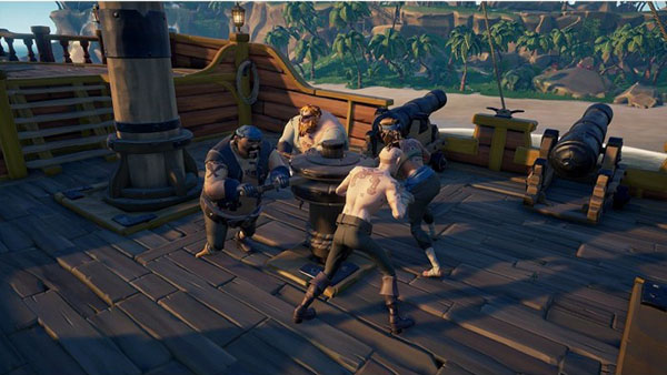 گیم پلی بازی ایکس باکس وان Sea of Thieves