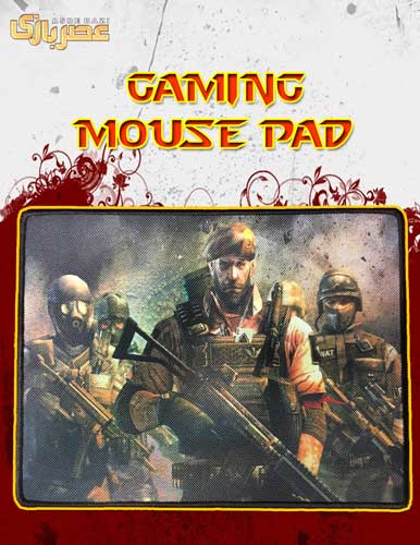 موس پد گیمینگ مدل وار گیم Gaming VF Mouse PAD