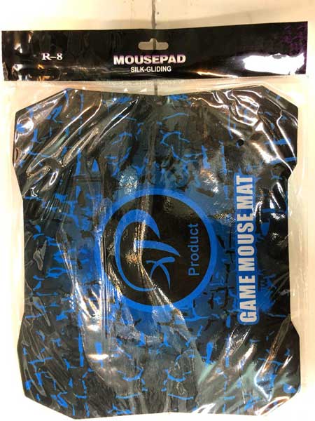 بسته بندی کیفیت طرح موس پد گیمینگ مدل اکس پی آبی Gaming MousePAD