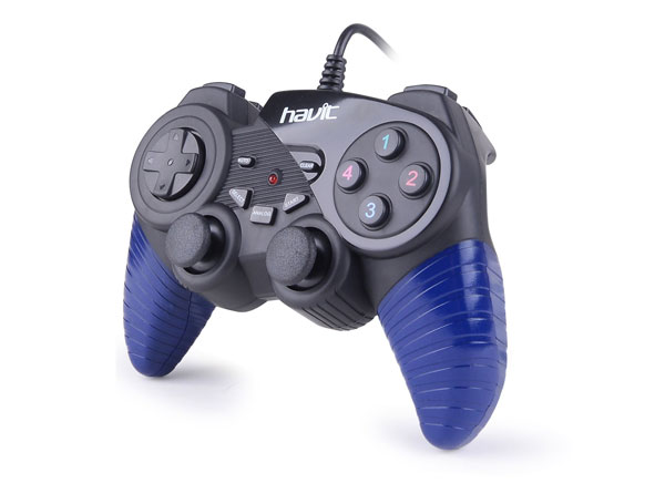 دسته بازی شکدار Havit HV-G131 رنگ آبی