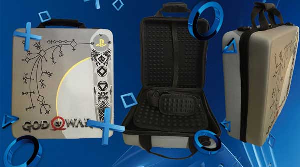 کیف ضد ضربه PS4 PRO طرح God of War